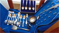 Antique Ladle & Sterling Spoons