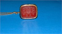 Intaglio Crest with Chaing