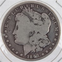 $1.00 UNITED STATES 1893 MORGAN SILVER DOLLAR