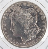 $1.00 UNITED STATES 1892 MORGAN SILVER DOLLAR