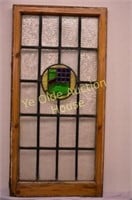 Four Color Stained Glass Window