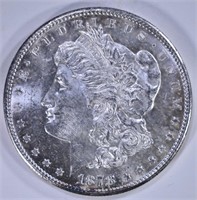 1878-S MORGAN DOLLAR, CH BU+ ORIGINAL