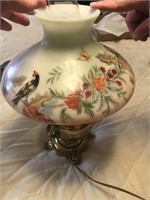 Table Lamp w/ Decorated Shade