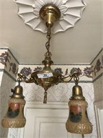 2 Light Hanging Fixture