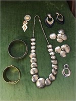 Flat of Vintage Jewelry