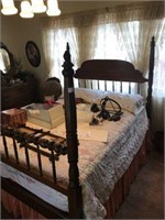 Bed w/ Mattress & Springs….