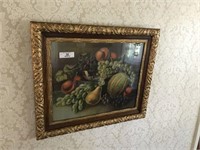 Framed Fruit Picture