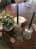 Crystal Candle Holders & More