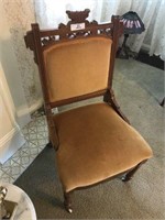 Victorian Half Arm Chair
