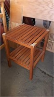 Wood Side Table/Plant stand