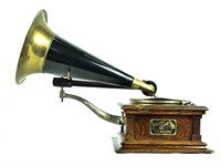 Victor Type E Front Mount Horn Phonograph