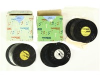 18 Thorens Music Box Discs 4 1/2"