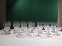 Etched Glassware Assortment