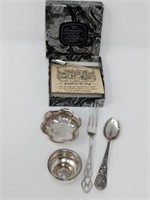 Sterling Silver Rock Hill Spoon & Other Miniatures