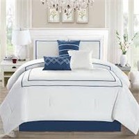 OMNI 7PC LUXURY BED SET DOUBLE