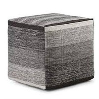 SIMPLI HOME NAYA CUBE POUF