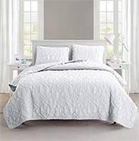 VCNY HOME 3PC QUILT SET KING