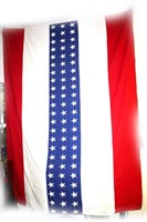 Large Red / White / Blue Banner