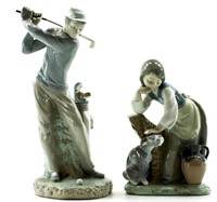 Lladro - Japanese Girl Kneeling