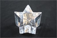Crystal Paperweight - 3 Pointed Star
