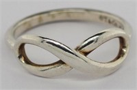 Tiffany & Co sterling silver infinity ring