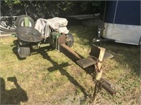 Homemade log splitter