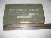 1944 Military Cover Protects From Blistering Gas