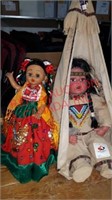 Pair of dolls