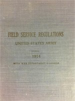 WWI 1914 Field Service Regulations U.S. Army