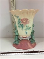 Hull Pedestal Vase- Signed