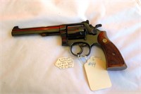 S&W Model K38 Target Masterpiece with 6" blue barr