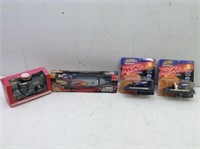 (4) Boxed/Carded Die Cast Toy Collectibles