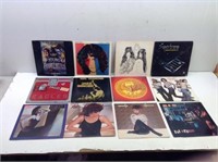 (12) Classic Rock LP's  70's - 80's  All VG+   (B)