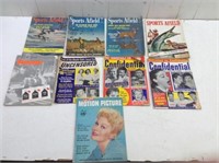 (9) Vtg 1950's  Early 60's Reading  Hollywood