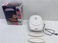 Boxed George Foreman Grill  Used  Needs Cleaning