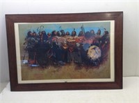 Framed/Matted Ghost Dance @ Wounded Knee