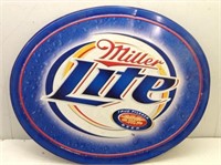 Miller Lite Aluminum Sign    32 x 25