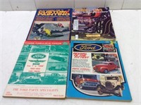 (4) Vtg Auto Related Car Magazines