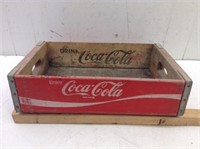 Vtg Wood Coca Cola Crate