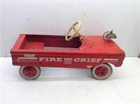 Vtg 1960's Fire Chief Pedal Car  Original  Body