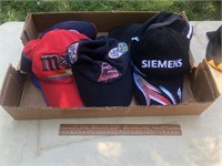 Lot of Racing & Misc Baseball Caps