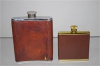 Two various whisky flasks