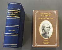 Two books: Historical Records of New South Wales