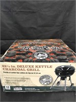 New deluxe kettle charcoal grill