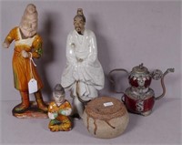 Three various Chinese ceramic figures