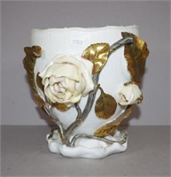 Antique Moore Brothers ceramic vase