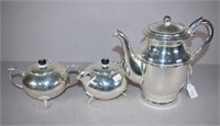 Vintage Hecworth silver plate coffee pot