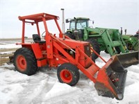 AC 714-B-Loader tractor w/fornt loader, ROP, 3pt,