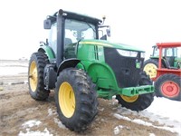 2011 JD 7200R MFWD tractor, Power Quad 20 sp