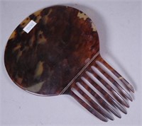 Vintage tortoiseshell hair comb
